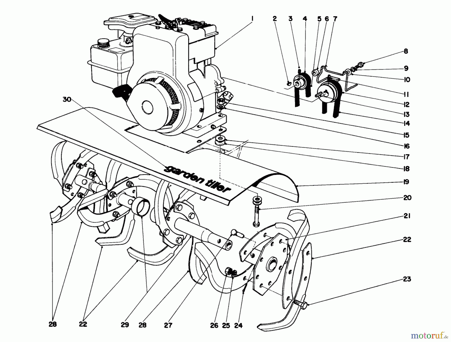 Toro Neu Tillers/Cultivators 58220 - Toro 26