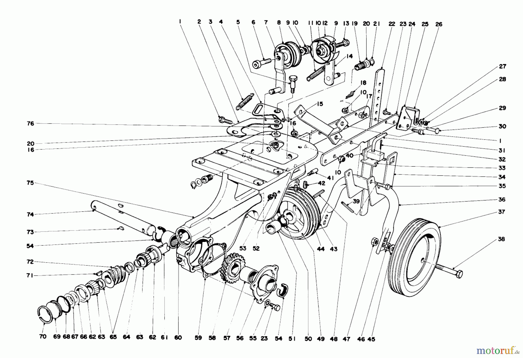  Toro Neu Tillers/Cultivators 58231 - Toro 26