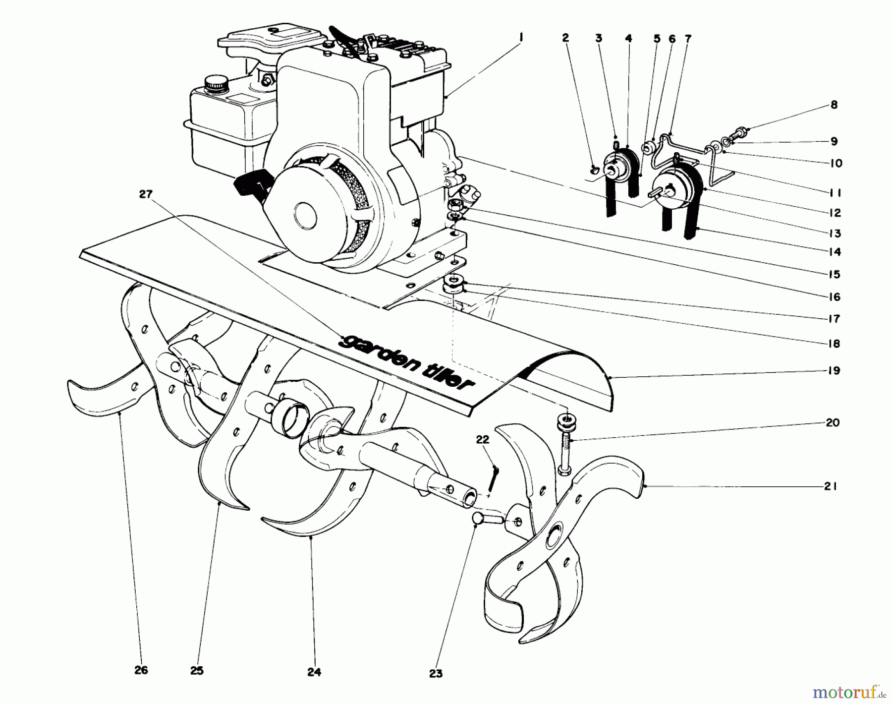 Toro Neu Tillers/Cultivators 58231 - Toro 26