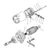 Toro 62040 (T4000D) - Generator, T4000D, 1985 (5000001-5999999) Ersatzteile STARTER MOTOR ASSEMBLY