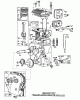 Toro 58226 - 26" Tiller, 1976 (6000001-6999999) Ersatzteile ENGINE BRIGGS & STRATTON MODEL NO. 130292 TYPE 0646-01