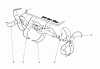 Toro 58226 - 26" Tiller, 1981 (1000001-1999999) Ersatzteile SLASHER TINE ASSEMBLY