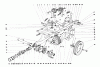 Toro 58231 - 26" Tiller, 1974 (4001270-4999999) Ersatzteile CHASSIS ASSEMBLY