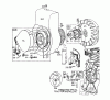 Toro 58231 - 26" Tiller, 1974 (4001270-4999999) Ersatzteile REWIND STARTER ASSEMBLY