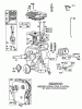 Toro 58237 - 26" Tiller, 1983 (3000001-3999999) Ersatzteile BRIGGS & STRATTON ENGINE MODEL NO. 130292-1642-01 #2