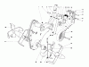 Toro 58307 - 22" Tiller, 1977 (7000001-7999999) Ersatzteile CHAIN CASE AND TINE ASSEMBLY MODEL 58336