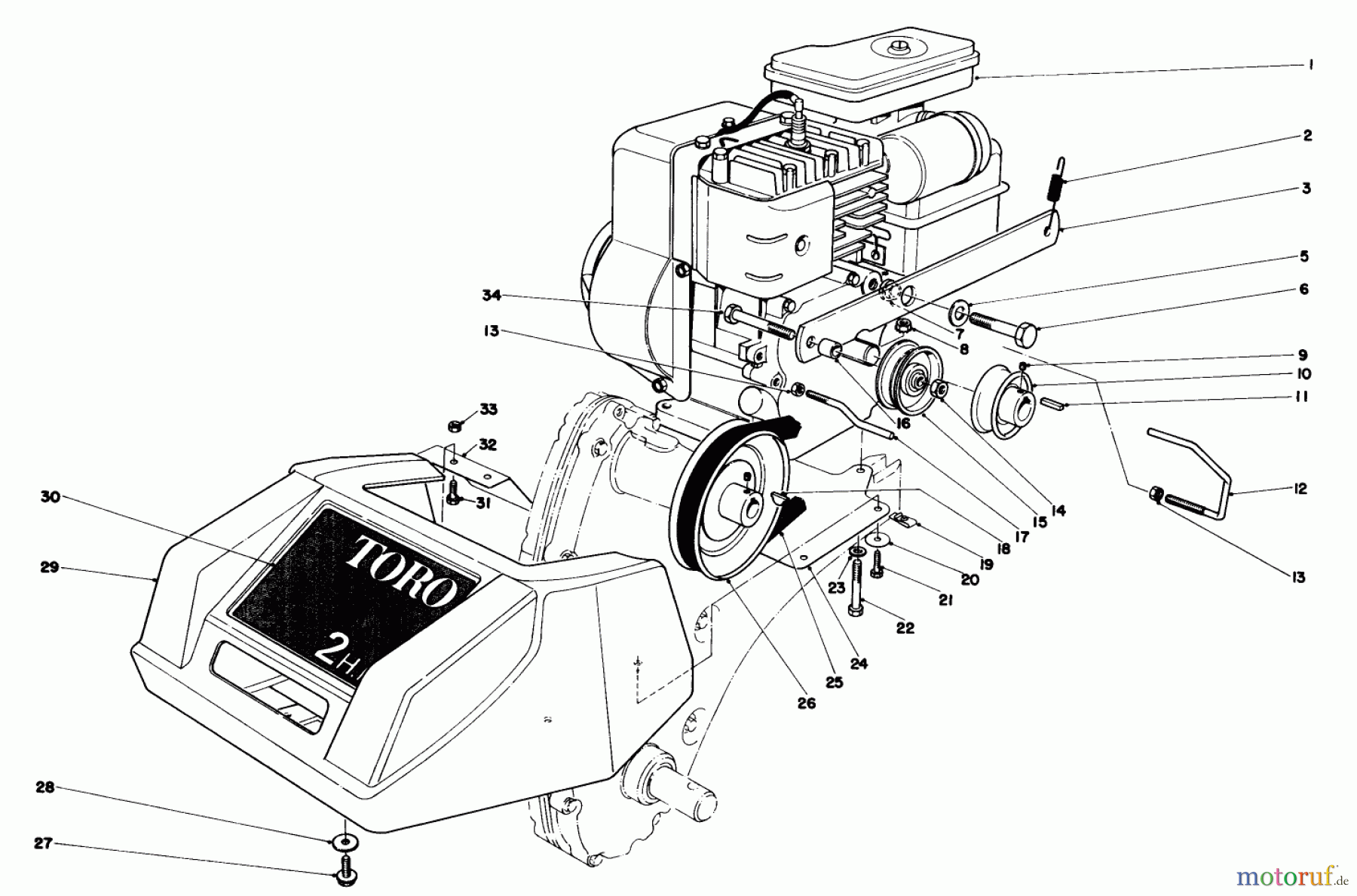 Toro Neu Tillers/Cultivators 58307 - Toro 22