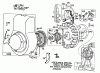 Toro 58307 - 22" Tiller, 1977 (7000001-7999999) Ersatzteile ENGINE BRIGGS & STRATTON MODEL 111202-0131-01 4 H.P. TILLER MODEL 58336 #2
