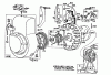 Toro 58307 - 22" Tiller, 1977 (7000001-7999999) Ersatzteile ENGINE BRIGGS & STRATTON MODEL 60102-0378-01 2 H.P. TILLER MODEL 58307 #2