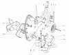 Toro 58336 - 22" Tiller, 1979 (9000001-9999999) Ersatzteile CHAIN CASE AND TINE ASSEMBLY MODEL 58307