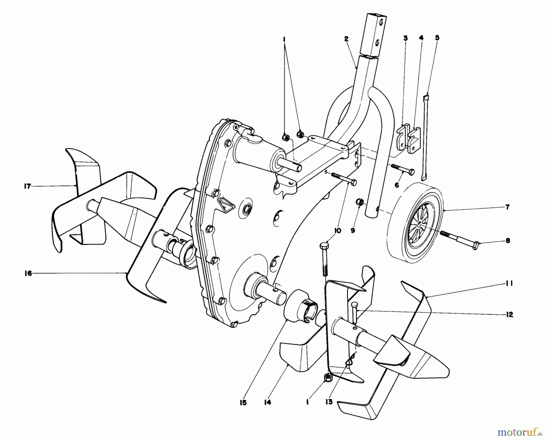 Toro Neu Tillers/Cultivators 58307 - Toro 22