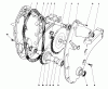 Toro 58336 - 22" Tiller, 1979 (9000001-9999999) Ersatzteile CHAIN CASE ASSEMBLY MODEL 58307 & 58336