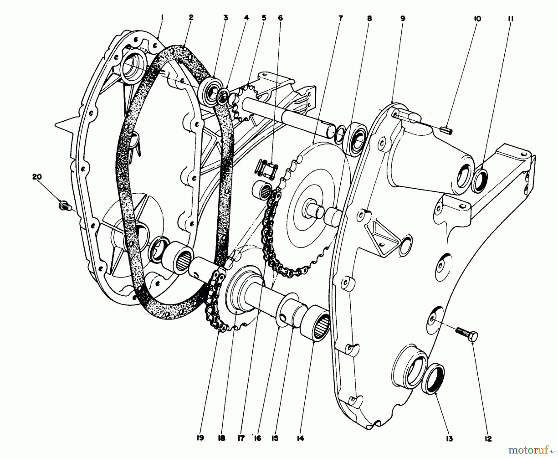  Toro Neu Tillers/Cultivators 58307 - Toro 22