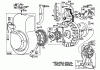 Toro 58336 - 22" Tiller, 1979 (9000001-9999999) Ersatzteile ENGINE BRIGGS & STRATTON MODEL 60102-0378-01 2 H.P. TILLER MODEL 58307 #2