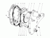 Toro 58336 - 22" Tiller, 1982 (2000001-2999999) Ersatzteile CHAIN CASE ASSEMBLY