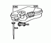 Toro 58336 - 22" Tiller, 1982 (2000001-2999999) Ersatzteile ENGINE BRIGGS & STRATTON MODEL 112202-0135-01 #4