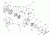 Toro 58356 - Garden Cultivator, 1996 (69000001-69999999) Ersatzteile FLYWHEEL, STARTER, & CLUTCH ASSEMBLIES