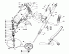 Toro 30920 - 30cc Straight Shaft Trimmer, 1980 (0000001-0999999) Ersatzteile DRIVE SHAFT & TRIMMER HEAD ASSEMBLY