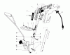 Toro 51107 - Trimmer, 1977 (7000001-7999999) Ersatzteile HANDLE ASSEMBLY