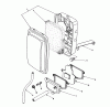 Toro 62040 (T4000D) - Generator, T4000D, 1988 (8000001-8999999) Ersatzteile AIR CLEANER