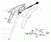 Toro 51216 (900) - 900 Electric Trimmer, 1981 (1000001-1999999) Ersatzteile HANDLE ASSEMBLY