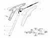 Toro 51217 (900) - 900 Electric Trimmer, 1981 (1000001-1999999) Ersatzteile HANDLE ASSEMBLY