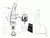 Toro 51217 (900) - 900 Electric Trimmer, 1981 (1000001-1999999) Ersatzteile MOTOR AND HOUSING ASSEMBLY