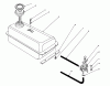 Toro 62040 (T4000D) - Generator, T4000D, 1988 (8000001-8999999) Ersatzteile FUEL TANK ASSEMBLY