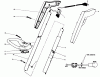 Toro 51245 (1010) - 1010 Electric Trimmer, 1985 (5000001-5999999) Ersatzteile HANDLE ASSEMBLY