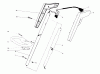 Toro 51250 (1000) - 1000 Electric Trimmer, 1980 (0000001-0999999) Ersatzteile HANDLE ASSEMBLY