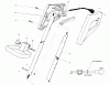 Toro 51255 (1000) - 1000 Electric Trimmer, 1990 (0000001-0999999) Ersatzteile HANDLE ASSEMBLY