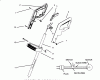 Toro 51256 - 10" Electric Trimmer, 1994 (49000001-49999999) Ersatzteile HANDLE ASSEMBLY