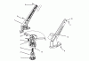 Toro 51256 - 10" Electric Trimmer, 1994 (49000001-49999999) Ersatzteile MOTOR & HOUSING ASSEMBLY