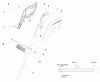 Toro 51304 - 11" Electric Trimmer, 1998 (89000001-89999999) Ersatzteile HANDLE ASSEMBLY