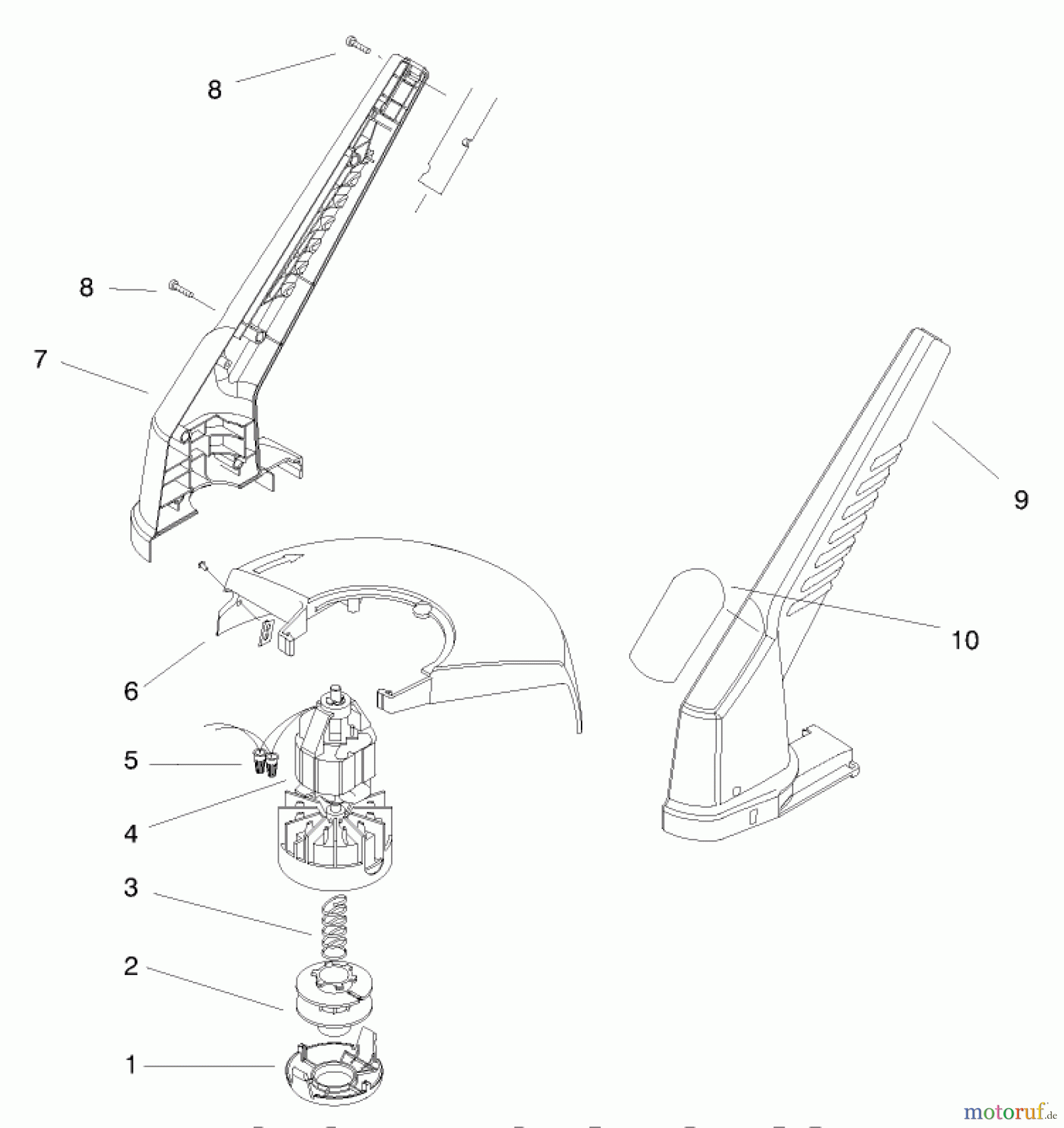  Toro Neu Trimmers, String/Brush 51304 - Toro 11