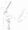 Toro 51304 - 11" Electric Trimmer, 1998 (89000001-89999999) Ersatzteile MOTOR & HOUSING ASSEMBLY