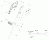 Toro 51301 - 11" Electric Trimmer, 2001 (210000001-210999999) Ersatzteile HANDLE ASSEMBLY