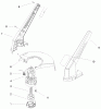 Toro 51301 - 11" Electric Trimmer, 2001 (210000001-210999999) Ersatzteile MOTOR & HOUSING ASSEMBLY
