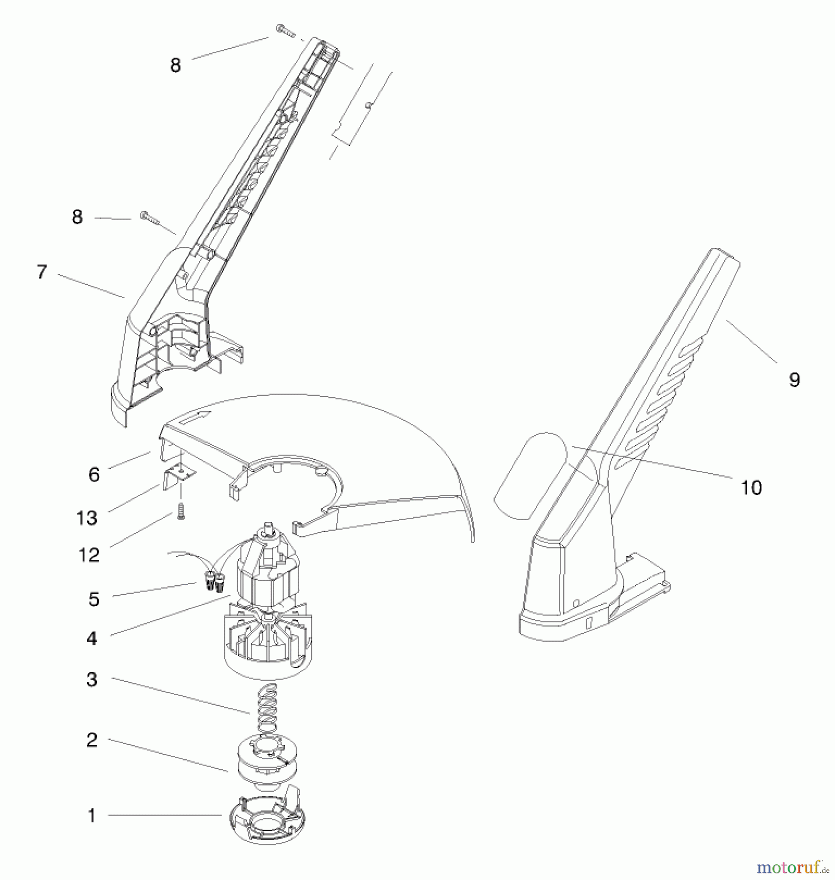 Toro Neu Trimmers, String/Brush 51306 - Toro 13