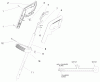 Toro 51307 - 13" Electric Trimmer, 1998 (89000001-89999999) Ersatzteile HANDLE ASSEMBLY
