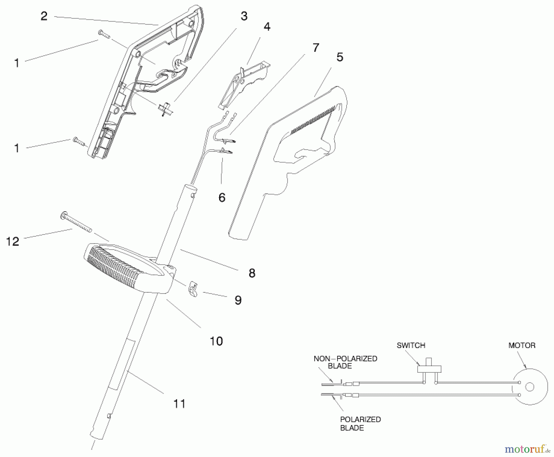 Toro Neu Trimmers, String/Brush 51307 - Toro 13