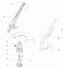 Toro 51307 - 13" Electric Trimmer, 2001 (210000001-210999999) Ersatzteile MOTOR & HOUSING ASSEMBLY
