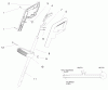 Toro 51308 - 14" Electric Trimmer, 2000 (200000001-200999999) Ersatzteile HANDLE ASSEMBLY