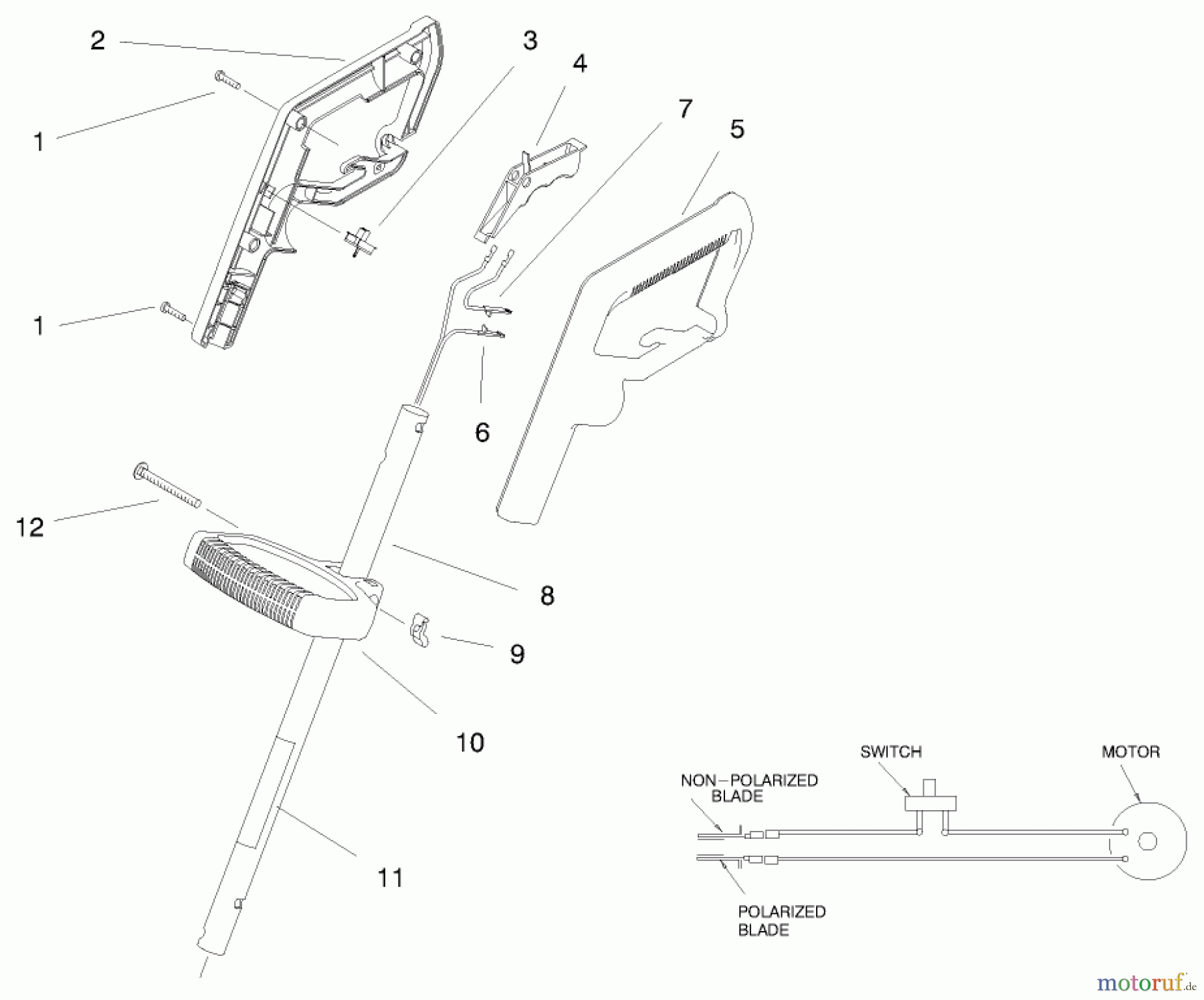 Toro Neu Trimmers, String/Brush 51308 - Toro 14