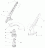 Toro 51308 - 14" Electric Trimmer, 2000 (200000001-200999999) Ersatzteile MOTOR & HOUSING ASSEMBLY