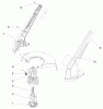 Toro 51309 - 10" Electric Trimmer, 1998 (89000001-89999999) Ersatzteile MOTOR & HOUSING ASSEMBLY