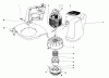 Toro 51310 (1100) - 1100 Electric Trimmer, 1980 (0000001-0999999) Ersatzteile MOTOR & HOUSING ASSEMBLY