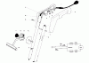 Toro 51316 (1100) - 1100 Electric Trimmer, 1981 (1000001-1999999) Ersatzteile HANDLE ASSEMBLY