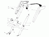 Toro 51318C (1100) - 1100 Electric Trimmer, 1988 (8000001-8999999) Ersatzteile HANDLE ASSEMBLY