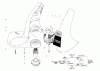 Toro 51319 (1100) - 1100 Electric Trimmer, 1981 (1000001-1999999) Ersatzteile MOTOR AND HOUSING ASSEMBLY